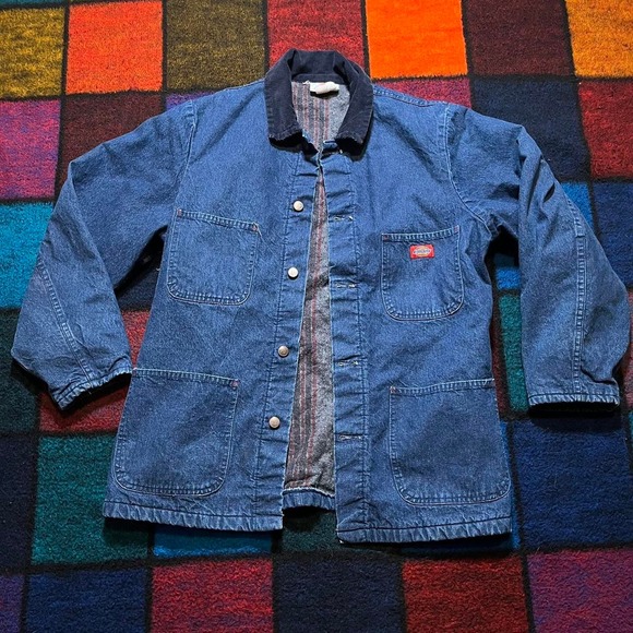 Dickies Other - Dickies Blanket Lined Denim Chore Jacket